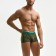 Panties boxers are male, color green mix, size 54