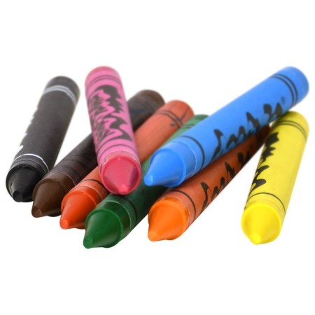 Voskvoi pencils 18 colors "Kalyak-Malyak", thickened, 11 mm, round-4