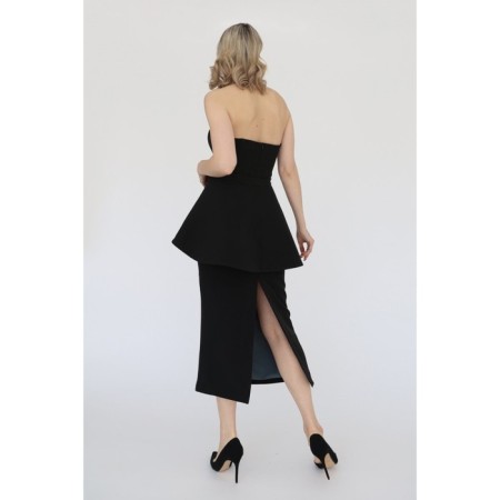 Corset dress with bassk, size 46-1