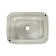 Comforty 78575-50 shell shell, rectangular, white color, 50 cm