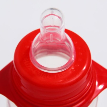 Nut Milk feeding bottle, classic throat, from 0 months, 150 ml., Cylinder, with handles-5