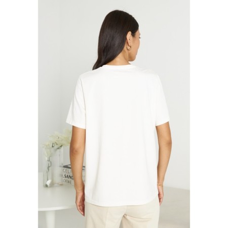 Women's T -shirt Eliseeva Olesya, size m, white color-1
