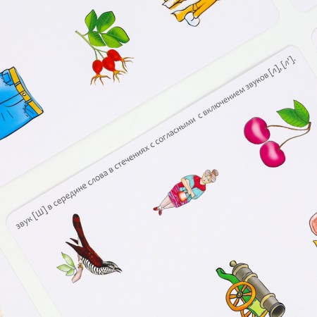 Speech therapy game "Logogogorodok. Automation of sounds w, w "-6