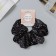 Hair gum "Orbit" style shine, 15 cm, black
