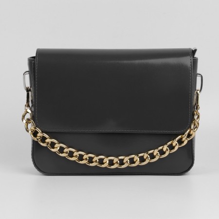 A chain for a bag, with carbines, iron, 22 × 16 mm, 30 cm, gold color-3