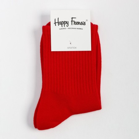 Socks, red color, size 25-27-4
