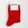 Socks, red color, size 25-27