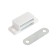 Magnet furniture tundra M001W, 41x13 mm, small, white color, 1 pc.