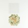 Cookie box, confectionery packaging with PVC lid, "bee", 10.5 x 10.5 x 3 cm