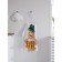 Apron kitchen with a photo print "Beer Cat", adjustable, size OS