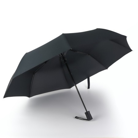 The umbrella semi -automatic “clouds”, eponge, 3 additions, 8 knitting needles, r = 50 cm, black color-2
