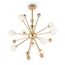 Caustra Freya Fr5200PL-09FG Planets, 600x600x690 mm, G9, 9x40W, color French gold