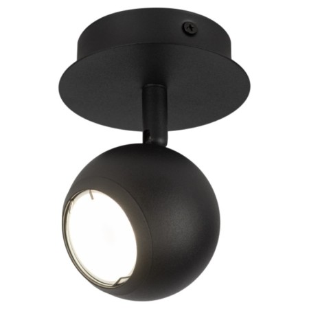 Lamp wall-flowing spot OL36 BK MR16 GU10 IP20, black color