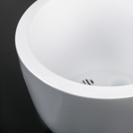 Pot for flowers with an insert "Orion", 3.5 l, color gray color-1