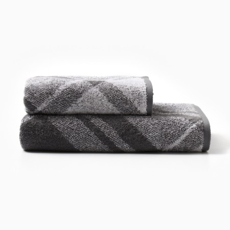 A Terry Etel "Cell", col. Gray, 70x130 cm, 100% cotton, 420 g/m2-4
