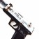 Wooden weapons, children's souvenir "Emperor", machine gun, gun, hunting knife, set 3 pcs