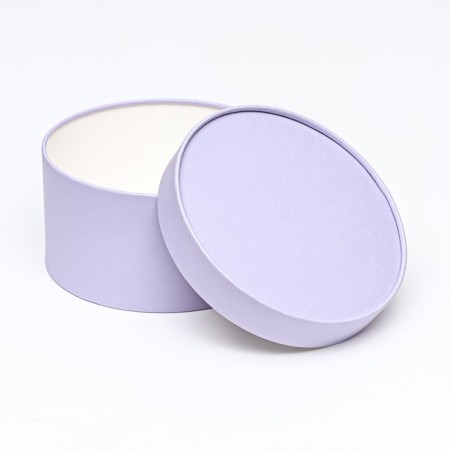 Gift box "Frilly" pale purple, hooked without a window, 21 x 11 cm-2