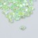 Decor for creativity Plastic "elongated crystal" set of 60 pcs green 0.8x0.6 cm