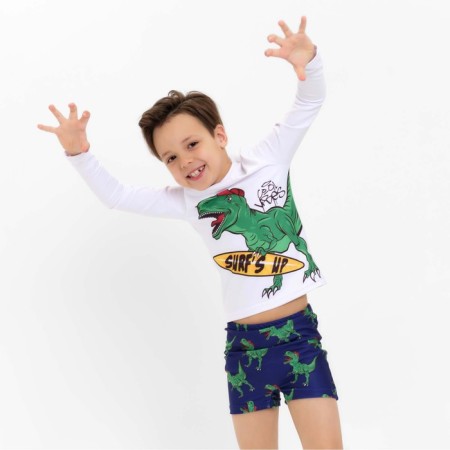 Baby swimsuit KAFTAN "Dinosaur", height 98-104 (30)-3