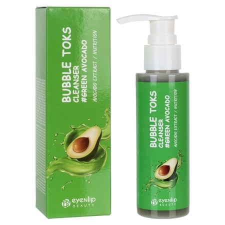 Oxygen face foam with avocado Green Avocado Bubble Toks Cleanser 100 ml