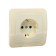 Single Luazon Lighting "Orion", 16 a, hidden, with salary, beige