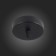 Ceiling fastening per 1 lamp (round) ST LUCE. SL001.403.01. SL001, 10x10x2 cm, black color