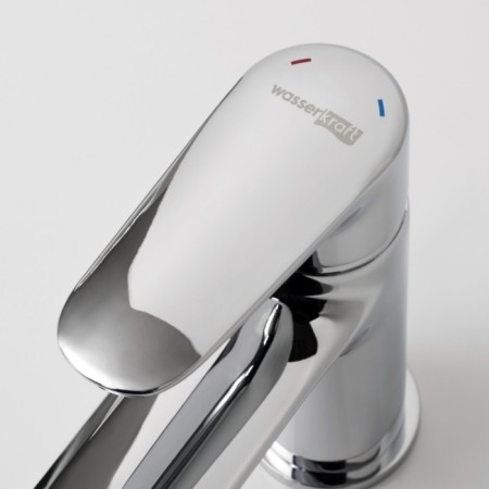 Wasserkraft Vils 5603 shell mixer, single -leaf, brass, chrome-3