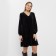 Women's dress, black color, size 50