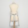 Apron "Ethel" Christmas Flowers 60x70cm, 100% HL, sarzha 190 g/m2