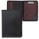 Business, artificial leather, 360 x 260 x 30 mm, with a metallic press, 6D07 "lux", brown