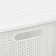 Besnaya basket with a lid "Vyaz", 60 l, 44 × 36 × 52 cm, white color