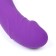 Vibrator with stimulation of the point G, 22 x3.8 x3.1 cm, purple