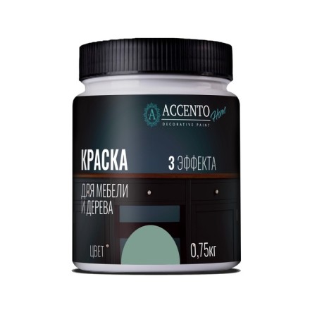 Furniture and wood “spicy eucalyptus”, half -gloss, 0.75 kg