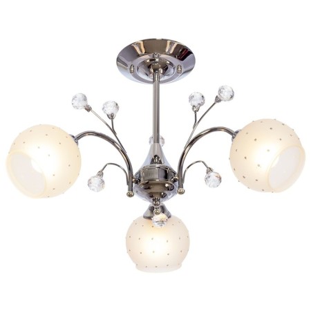 Berte chandelier 3x40W e27 chrome 60x60x36 cm.-1