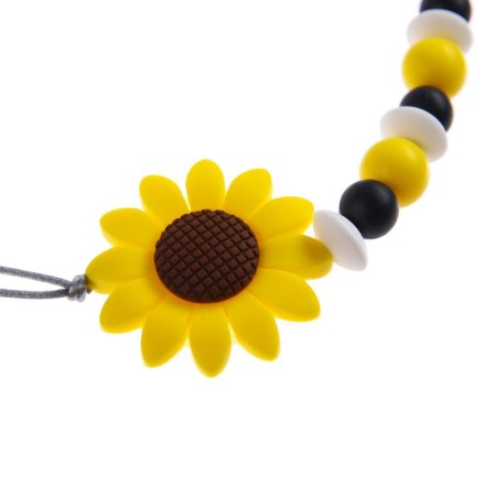 Holder for the nipple - dummy "flower", silicone-3