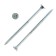 Self -tapping screws universal tundra Krep 6.0x100 mm, zinc, 50 pcs.
