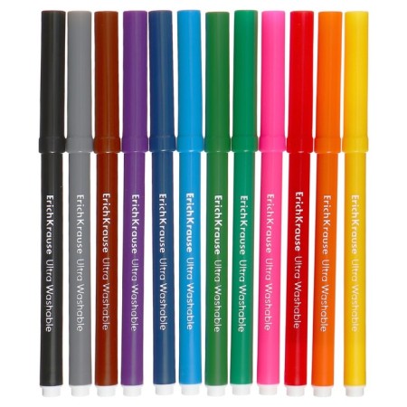 Fleeters 12 colors, Erichkrause, "Kids Space Animals" mix-2