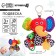 Soft “Bibo elephant”, rattle, rubberle, on a crib, stroller, crumb me