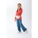Board children's belt Magis Unicorn with a zipper, white color