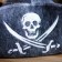 Bath cap "Pirate", felt, gray