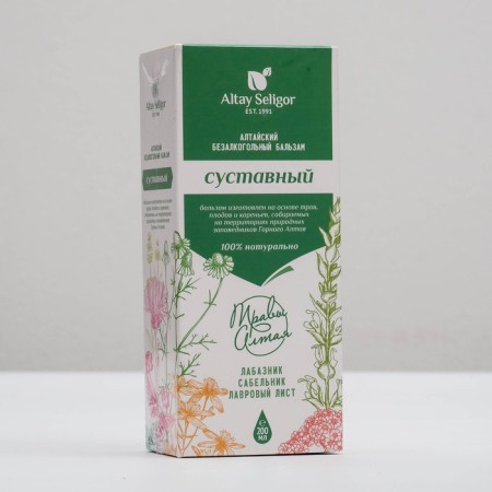 Бальзам Altay Seligor, суставный, 200 мл.-1