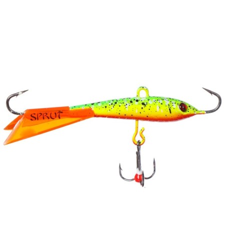 Balancir Sprut Tanpo No. 7, 18 g, 6.5 cm, color RLSPK+ additional tee with phosphorus drop