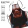 Apron kitchen "bodybuilder", full -color