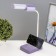 Lancer table lamp LED 3.5W USB batteries Violet 11x15x45 cm Risalux