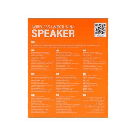 Portable column Hoco BS56, 2-B-1, 10 W, cable 1.3 m, BT5.2, USB/Jack 3.5, AUX, Black 960393-4