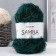 Samba yarn 100% polyester 150m/100g (590 emerald)