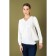 Pulover Women's Eliseeva Olesya, size 54-56, white color