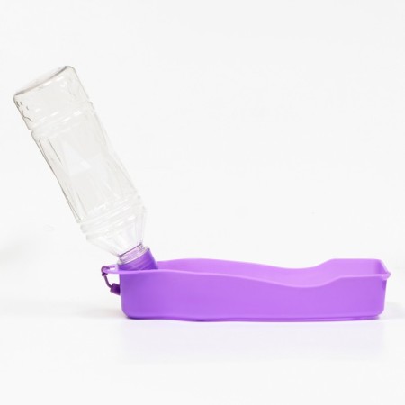 Walking auto -pound with a curly bottle, 450 ml, purple-3