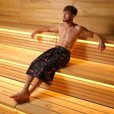 A towel for the bath 