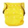 Panties-scammer, reusable, carbon-bamboo fabric, yellow color, from 0-36 months.